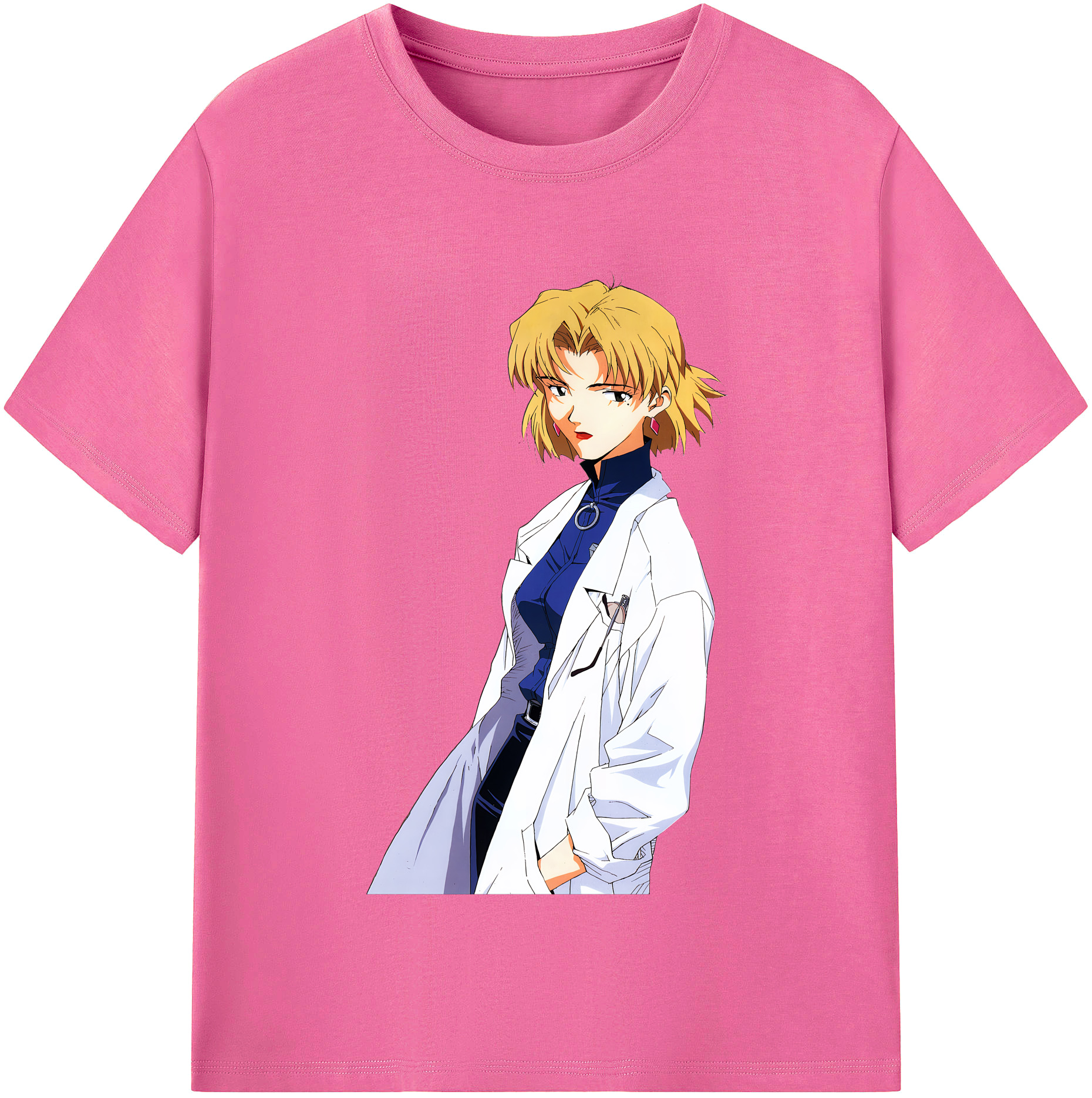 （画像用） EVA 新世紀エヴァンゲリオン レディースカジュアルプリントTシャツ（綿100％）